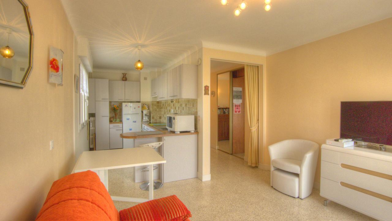 Studio 3 Etoiles Vue Mer 150M Plages Parking Clim Wifi Cannes Exterior photo